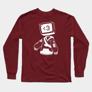 Computer Head / Robot Long Sleeve T-Shirt